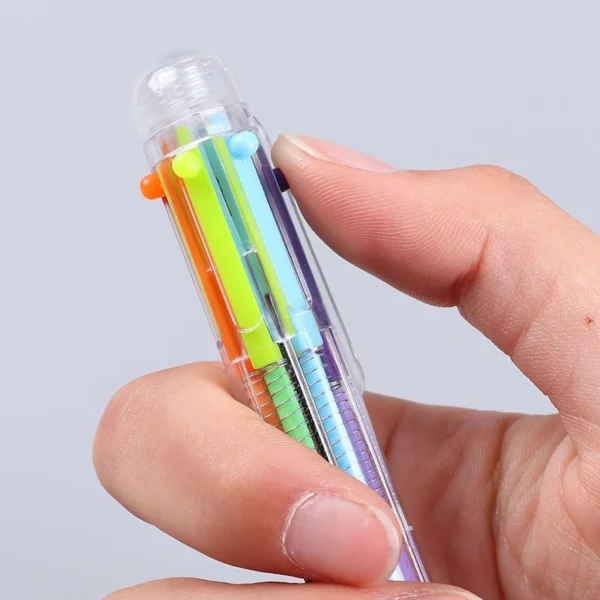 my-11134207-7rasa-m402vfzyvnxkd8 6 Color Retractable Ballpoint Pen