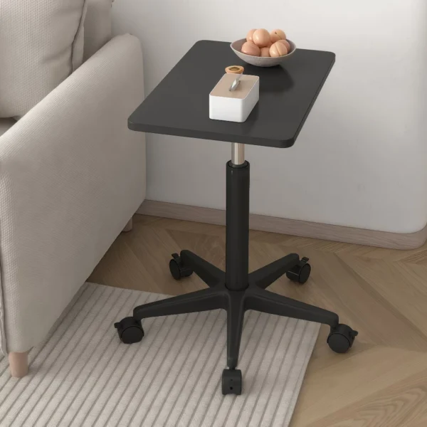 Height Adjustable Mobile Side Table