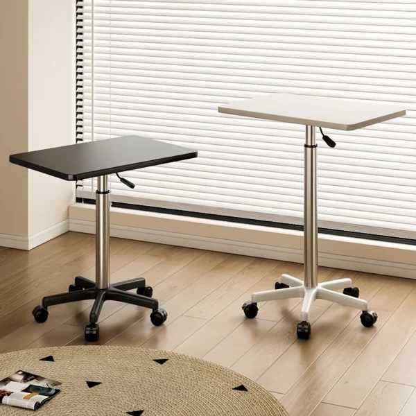 Height Adjustable Mobile Side Table