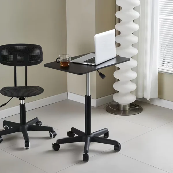 Height Adjustable Mobile Side Table