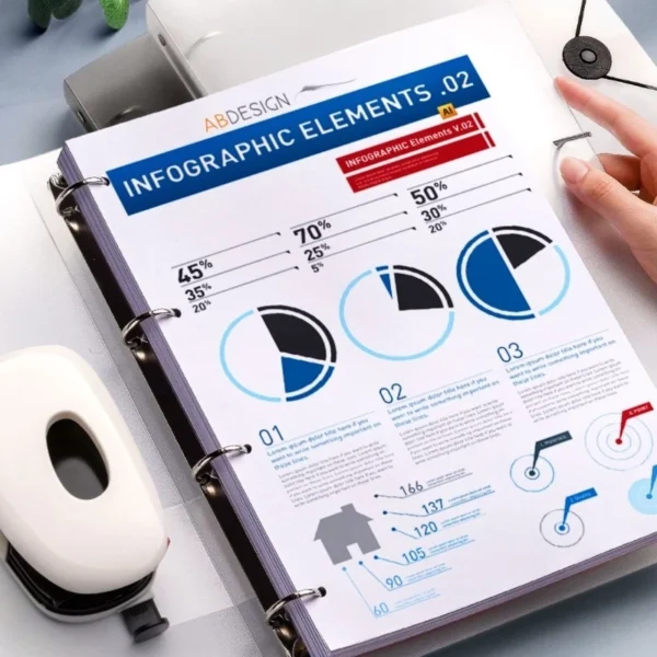 A4 PP Expanding Document Organizer Folder