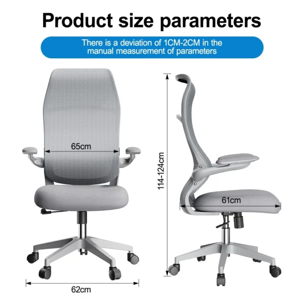 my-11134207-820la-mgoutd7repl76c High Back Computer Chair with Lumbar Support