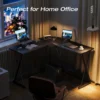 Corner L Shaped Spacious Working Desk