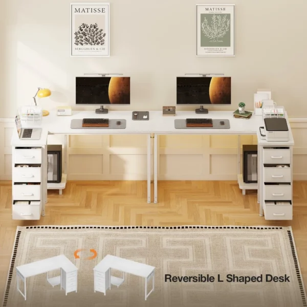 my-11134207-820le-mt4znkk6emm9fe Computer Desk with Drawer Storage Cabinet