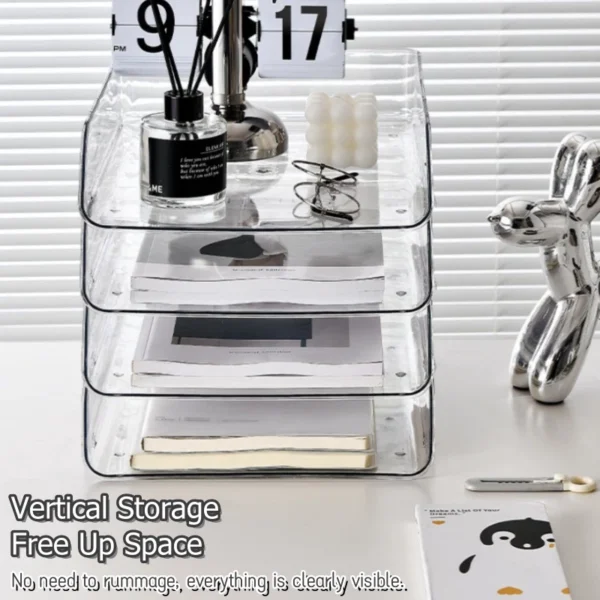 sg-11134201-7rbki-llx69hc588pve5 Stackable Clear Acrylic Desktop File Tray