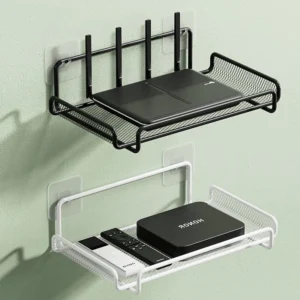 Wall Mount WiFi Router Storage Shelf