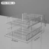 Stackable Clear Document Tray