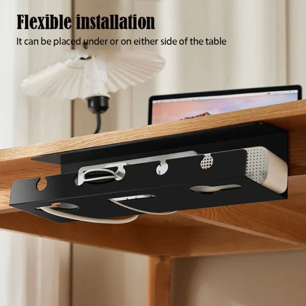 Under Desk Cable Management Tray
